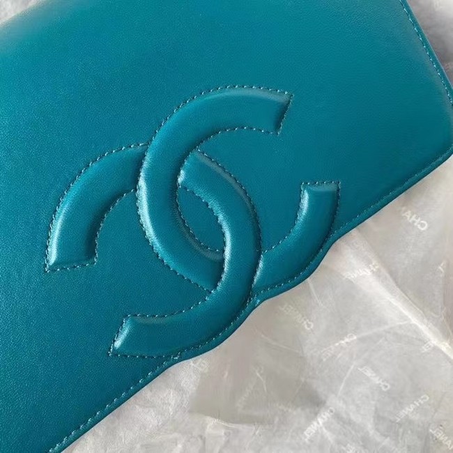 Chanel flap bag AS8830 blue