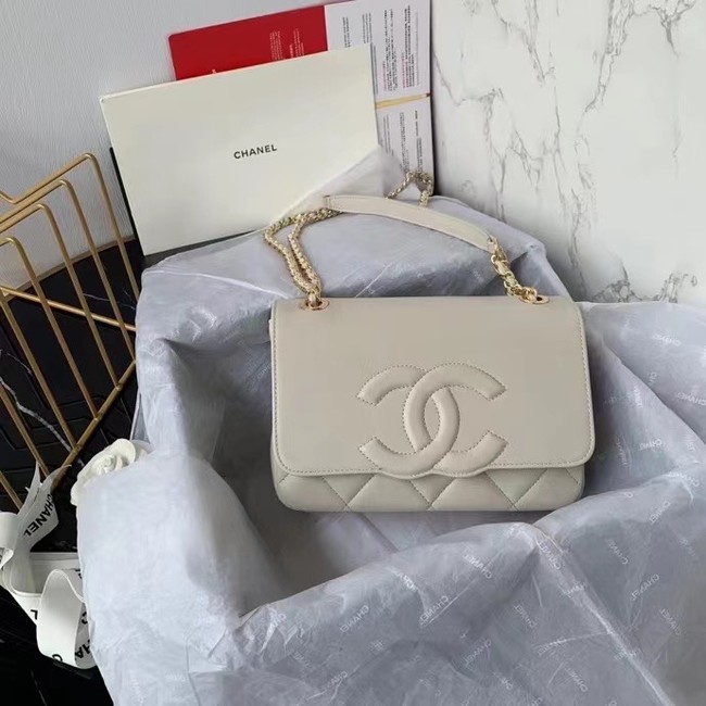 Chanel flap bag AS8830 cream