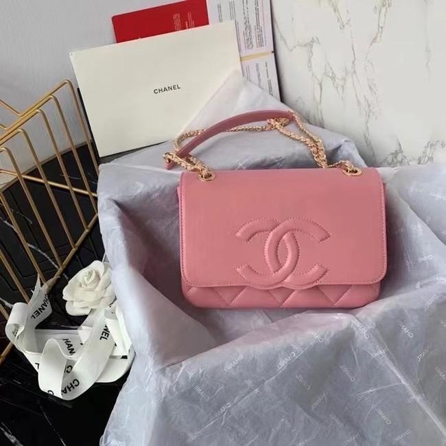 Chanel flap bag AS8830 pink