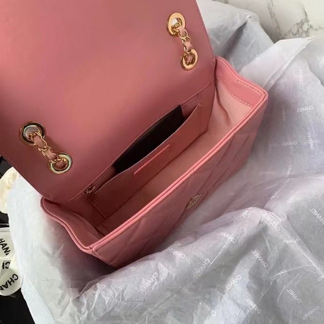 Chanel flap bag AS8830 pink