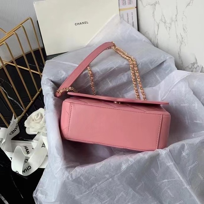 Chanel flap bag AS8830 pink