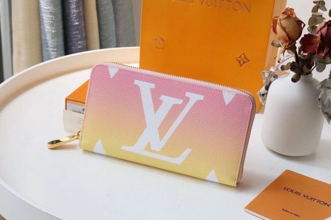 Louis Vuitton ZIPPY WALLET M80361 pink