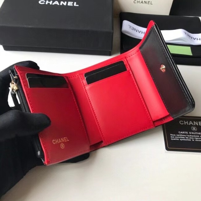 CHANEL 19 Wallet AP1064 black