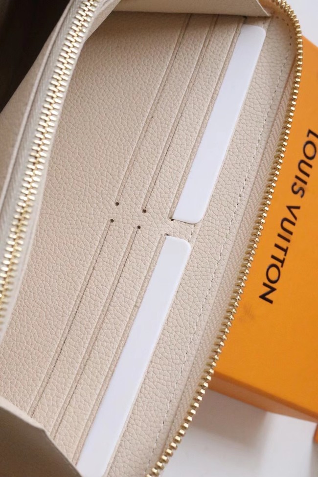 Louis Vuitton ZIPPY WALLET M80403 Cream&Saffron