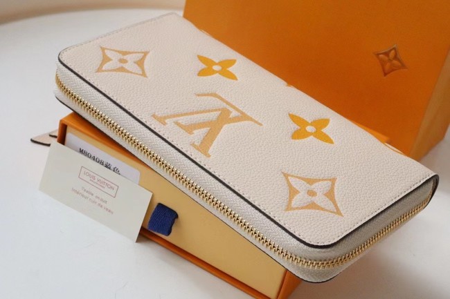 Louis Vuitton ZIPPY WALLET M80403 Cream&Saffron