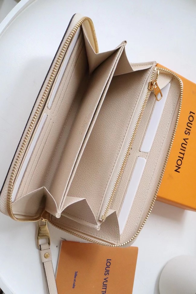 Louis Vuitton ZIPPY WALLET M80403 Cream&Saffron