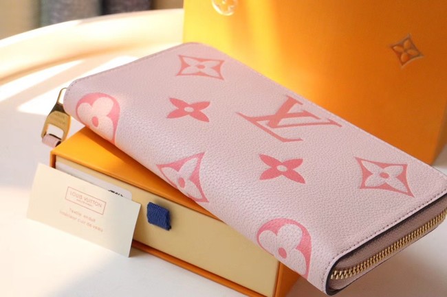 Louis Vuitton ZIPPY WALLET M80403 pink