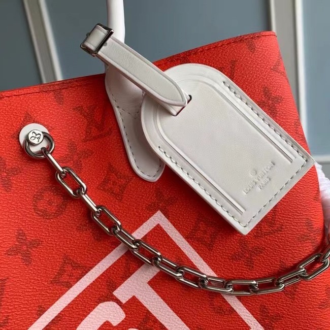 Louis vuitton original tote M46112 red