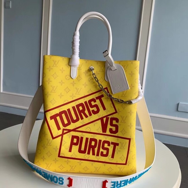 Louis vuitton original tote M46112 yellow