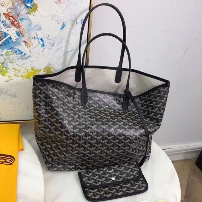 Goyard Calfskin Leather Tote Bag 20207 black