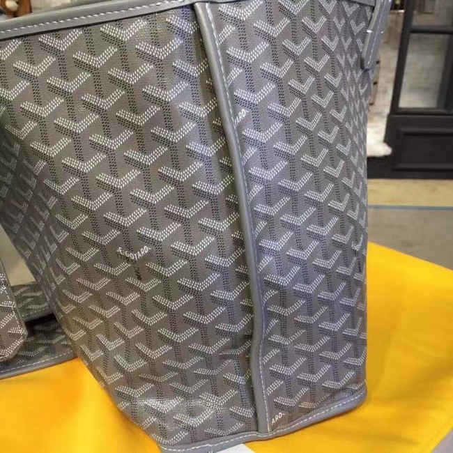 Goyard Calfskin Leather Tote Bag 20207 grey