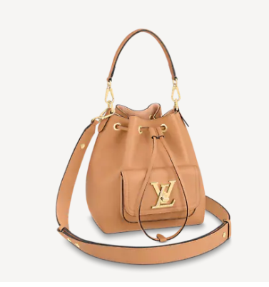 Louis Vuitton LOCKME BUCKET M57687 Arizona Beige