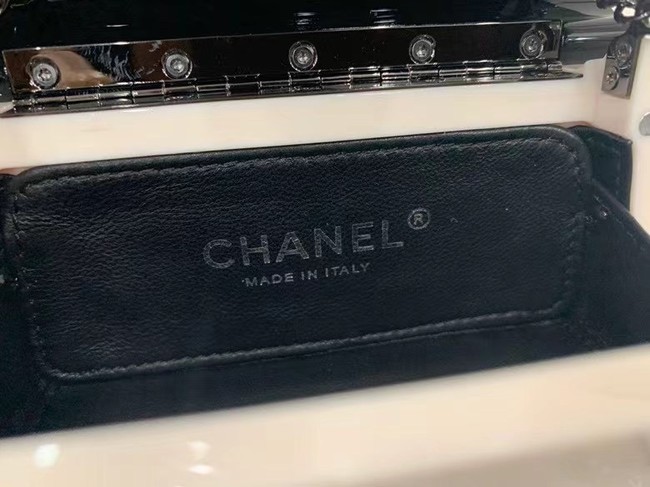 chanel evening bag AS2513 Black & White