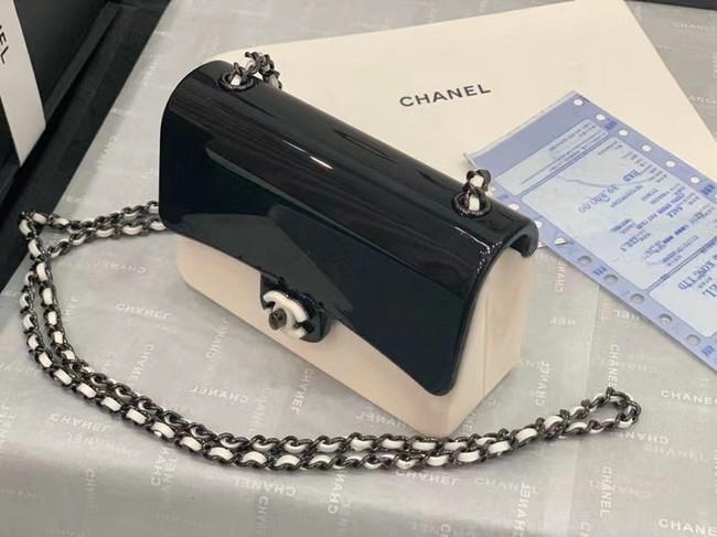 chanel evening bag AS2513 Black & White