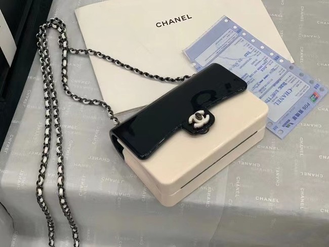 chanel evening bag AS2513 Black & White