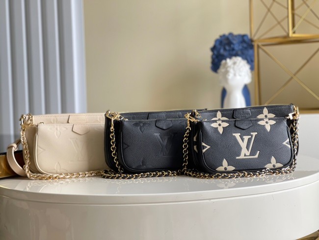 Louis Vuitton MULTI POCHETTE ACCESSOIRES M45777 Black&Cream