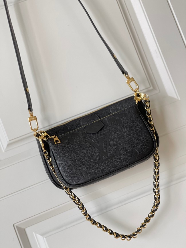 Louis Vuitton MULTI POCHETTE ACCESSOIRES M80399 Black