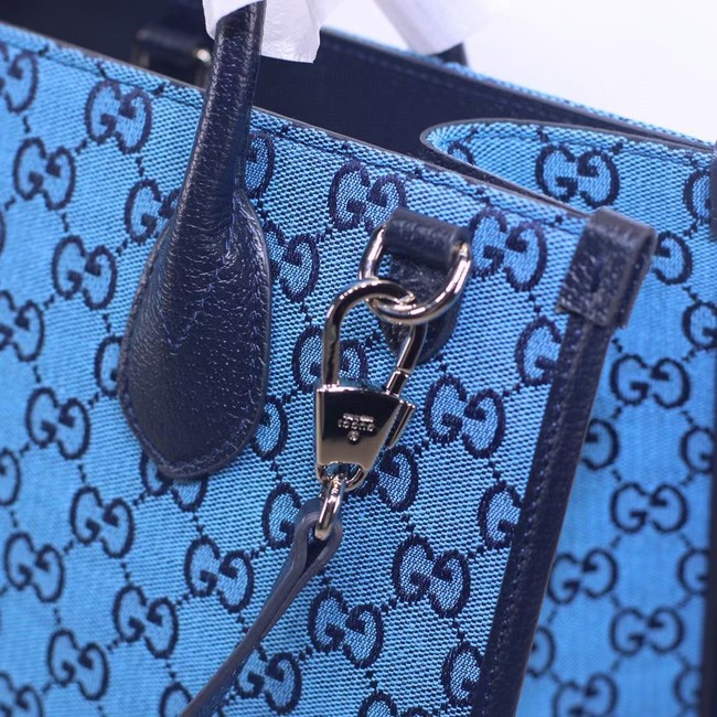 Gucci GG small tote bag 659983 blue