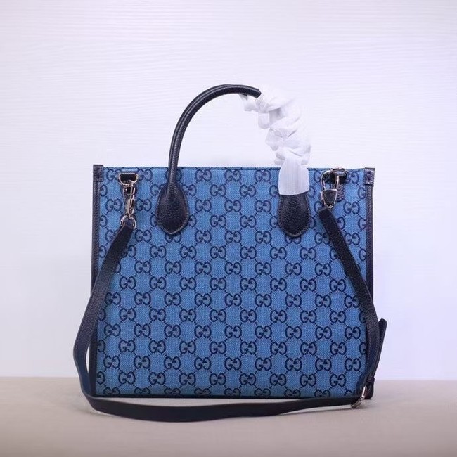 Gucci GG small tote bag 659983 blue