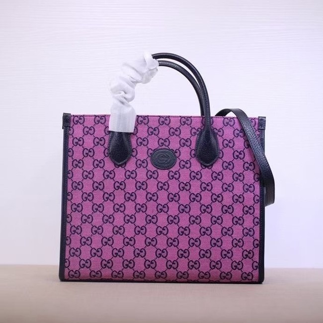 Gucci GG small tote bag 659983 pink