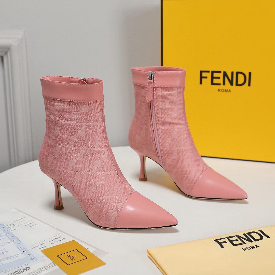 Fendi Shoes FF10578 Pink