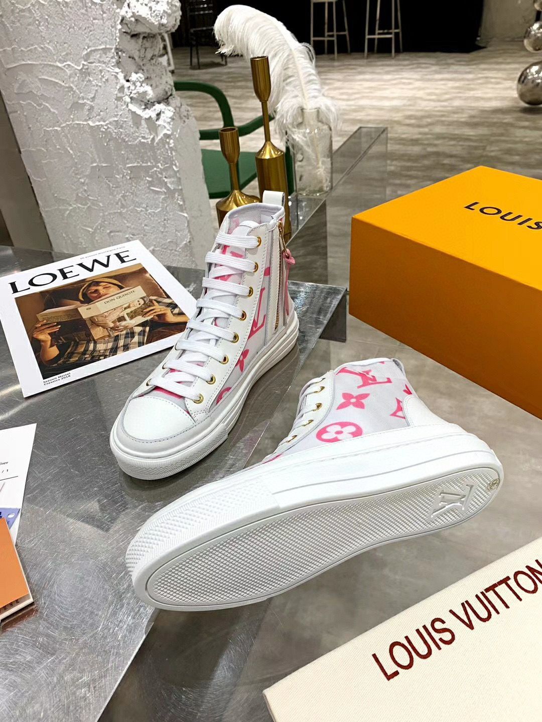 Louis Vuitton Shoes LV10577 Pink