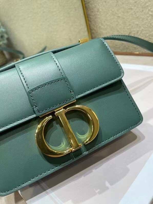 DIOR 30 MONTAIGNE BAG Calfskin mini M9204U green