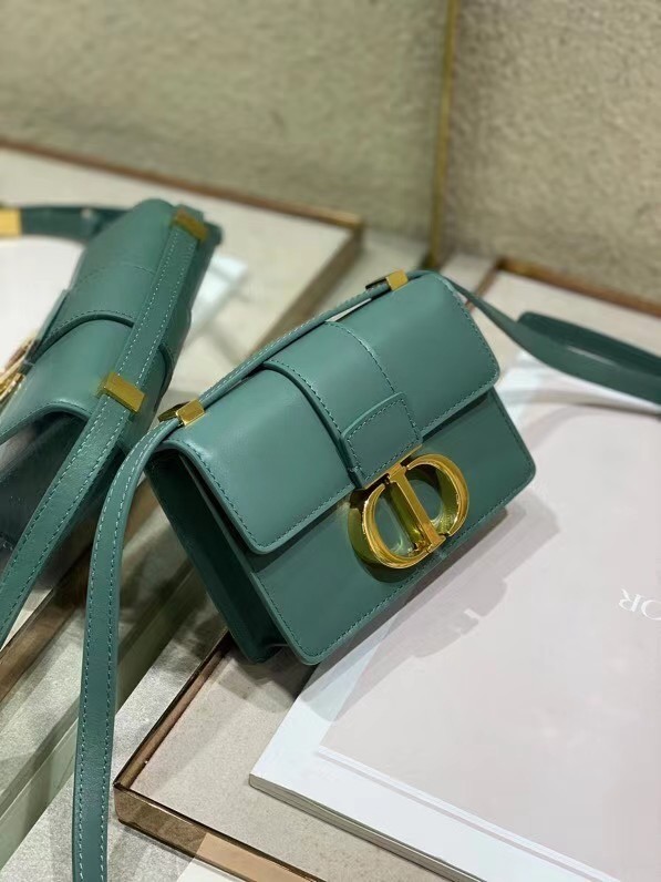 DIOR 30 MONTAIGNE BAG Calfskin mini M9204U green