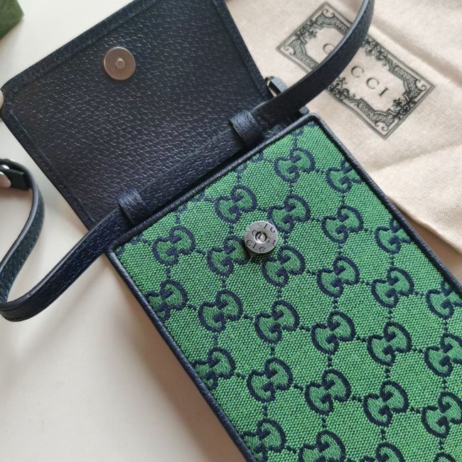 Gucci Horsebit 1955 mini bag 657582 green