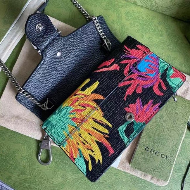 Gucci Dionysus Leather Super mini Bag A476432 black