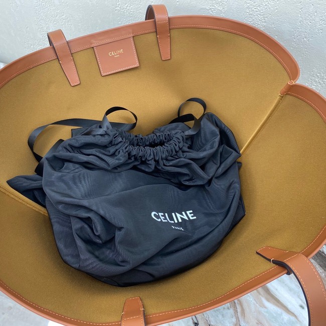 Celine MEDIUM COUFFIN BAG IN TRIOMPHE CANVAS CELINE PRINT 196262 black