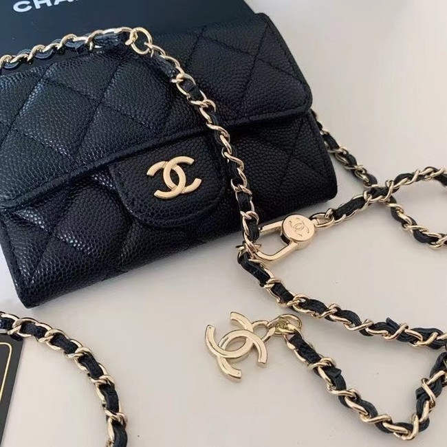 Chanel Original Grained Calfskin Pocket 81081 black