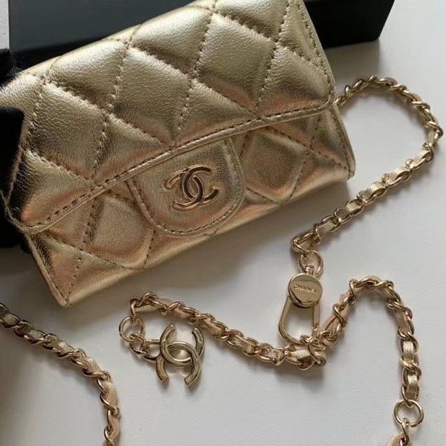 Chanel Original Grained Calfskin Pocket 81081 gold