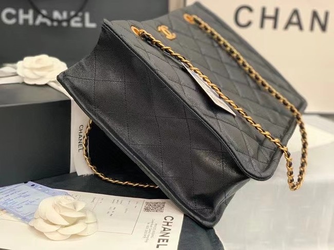 Chanel Original Leather Shopping Bag AS2360 black