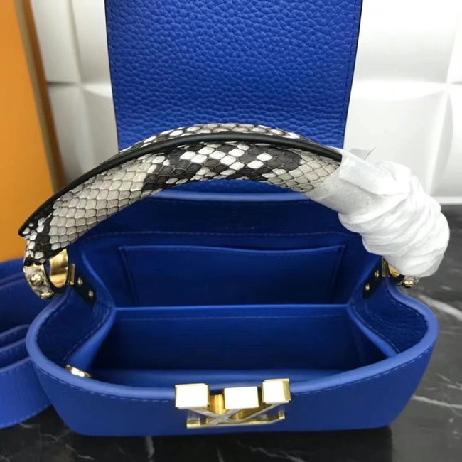 Louis Vuitton CAPUCINES MINI M99676 blue