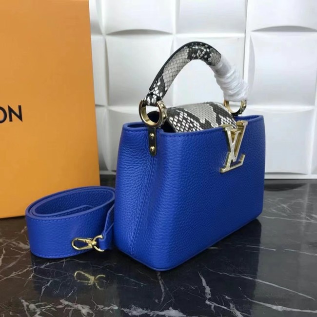 Louis Vuitton CAPUCINES MINI M99676 blue