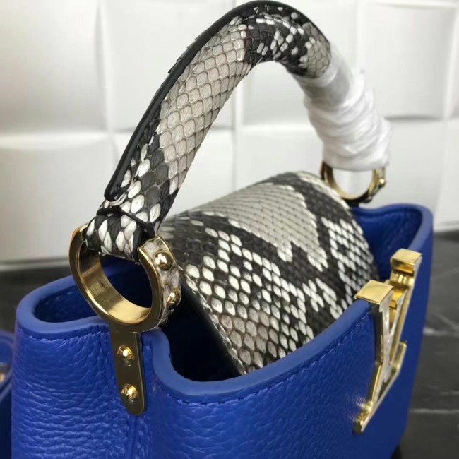 Louis Vuitton CAPUCINES MINI M99676 blue