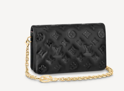 Louis Vuitton POCHETTE COUSSIN M80742 black