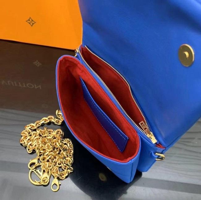 Louis Vuitton POCHETTE COUSSIN M80743 Blue & Red