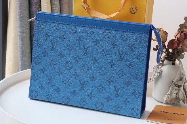 Louis Vuitton POCHETTE VOYAGE MM M30761 blue