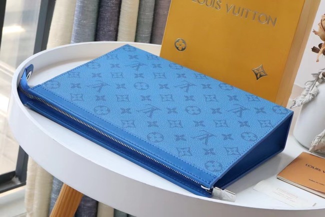 Louis Vuitton POCHETTE VOYAGE MM M30761 blue