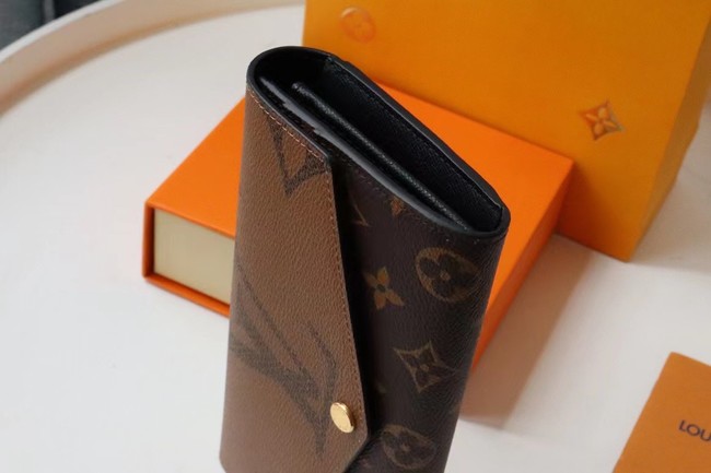 Louis Vuitton ZOE WALLET M80724 brown