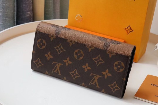 Louis Vuitton ZOE WALLET M80724 brown