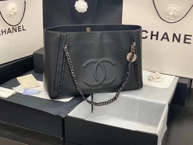 Chanel Original Leather Shopping Bag AS8473 black