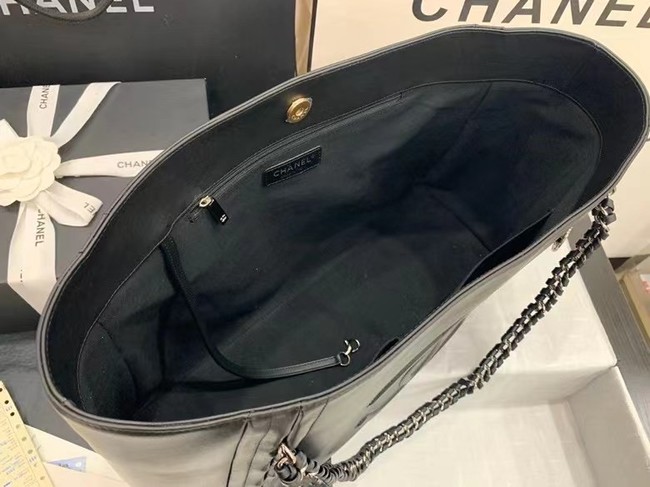 Chanel Original Leather Shopping Bag AS8473 black