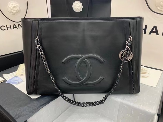 Chanel Original Leather Shopping Bag AS8473 black