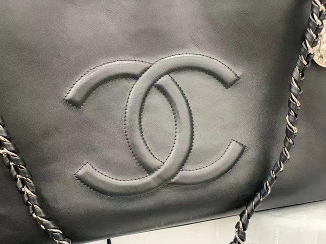 Chanel Original Leather Shopping Bag AS8473 black