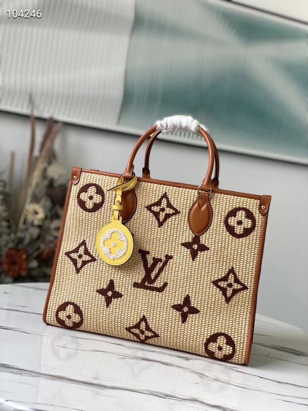 Louis Vuitton ONTHEGO MM M57707 Tan