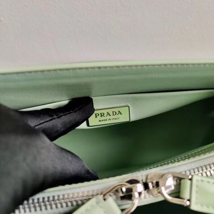 Prada Nappa Leather Prada Symbole bag 1BB327 green