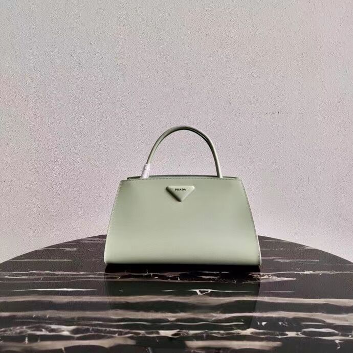 Prada Nappa Leather Prada Symbole bag 1BB327 green